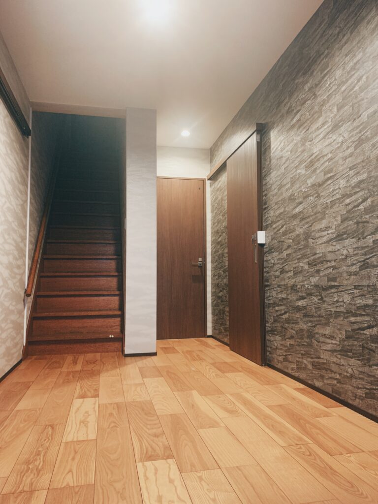 施工後（玄関）